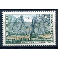 Франция - 1965г. - ландшафты, архитектура, горы, туризм - 1 марка - полная серия, MH [Mi 1515]. #2-Fr-57-A-1