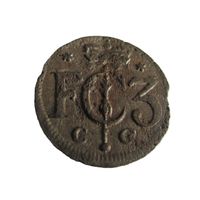 Солид 1700 CG Кёнигсберг герцогство Пруссия Фридрих III