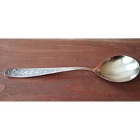Ложка столовая Хмель (длина 23 см), мельхиор. СССР