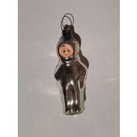 Елочная мини игрушка Космонавт из московского набора Малютка