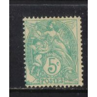 Франция 1900 Вып Правосудие тип Блан Стандарт #90*.