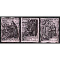 1969 Мальтийский орден религиозная живопись библейские мотивы Рождество Un:SM-OM 47-49-3х-м**