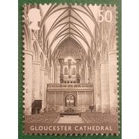 Великобритания 2008. Соборы. Интерьер Глостерского собора
