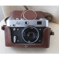 Все лоты с рубля.Фотоаппарат ФЭД 3 с объективом И-61Л/Д,СССР