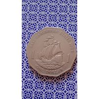 Восточные Карибы 1 доллар 1996