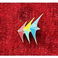 Значок рекламный Opel