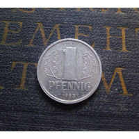 1 пфенниг 1983 (A) Германия ГДР #16 XF