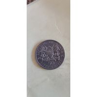 Кения 50 цент 1975
