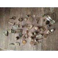 Лот старинных мелочей,с рубля