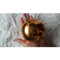 Ёлочная игрушка СССР. Шары, диаметром 8 см, два - одним лотом