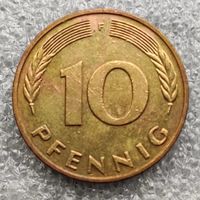 Германия 10 пфеннигов  1984 г.