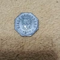 20 кригсвехельсмарк(1917г.) Бергедорф.Нотгельды.