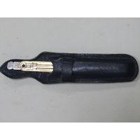 Маникюрный набор "Ленинград" в оригинальном футляре. Находился в офицерском планшете 50-х годов. Вооруженные силы. Армия. Оригинал. СССР.