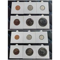 Распродажа !!! Канада 6 монет (1, 5, 10, 25, 50 центов, 1 доллар) 1970-1982 гг. UNC