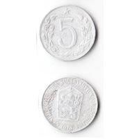 5 геллеров Чехословакия 1975 года