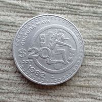 Werty71 Мексика 20 песо 1982  КУЛЬТУРА МАЙЯ