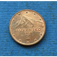 Словакия 2 евроцента 2010