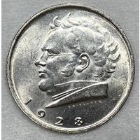 2 шиллинга 1928 Австрия серебро