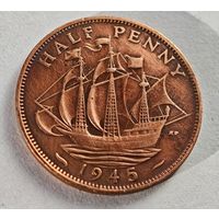 1945 год Англия пол пенни