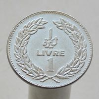 Ливан 1 ливр 1975