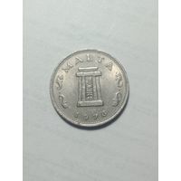 Мальта 5 центов 1976 года .