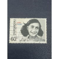 Нидерланды 1980г. Анна Франк.