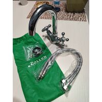 Смеситель Zollen для кухонной мойки с подводкой