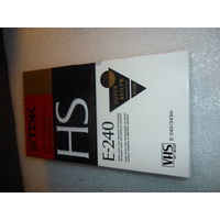 Винтажная Чистая видеокассета TDK E-240. JAPAN