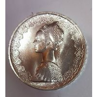 Сахарный кораблик; 500 лир 1958 Италия - 11 грамм серебро 835 пробы