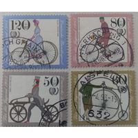 ФРГ. 1985г. История велосипедов.
