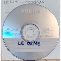 DVD MP3 LE ORME полная дискография (Progressive rock) - 1 DVD
