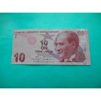 Турция.  10 лир