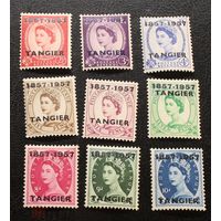 Брит. Танжер, 100-летие, металлография. 1957 г. 2 фото.  см. условие.