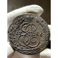 5 копеек 1786 КМ с МЦ.Кладовая.Состояние!