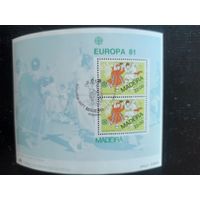 Португалия. Мадейра. 1981.EUROPA. Фольклор