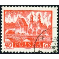 Древние города. Стандартный выпуск Польша 1960 год 1 марка