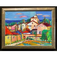 Сковородко О.А "Крымское утро", 2017г. Холст, масло. Размер 41х55см.