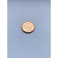 1 цент 2015 г., Багамские острова