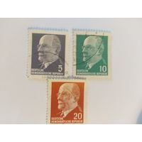 ГДР  1961  3 м  президент