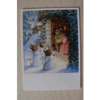 Сьюзан Вилер, Susan Wheeler; Зайчики; чистая (зима, Рождество).