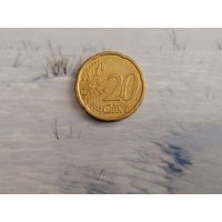 АВСТРИЯ 20 ЕВРОЦЕНТОВ ВОЗМ.ОБМЕН