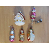 Ёлочные игрушки СССР.