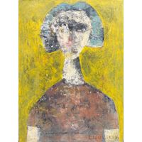 Лисовский А.С "Матильда",2025г. Холст, акрил. Размер 40х30 см.