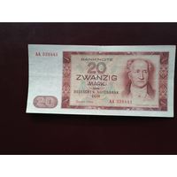 ГДР 20 марок 1964