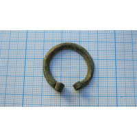 Фибула. Бронза, литье.