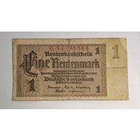 1937 год Германия 1 марка