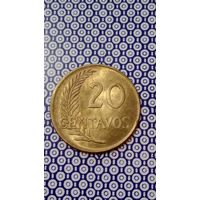 Перу 20 сентаво 1963