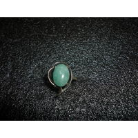 Кольцо С Хризопразом Серебро