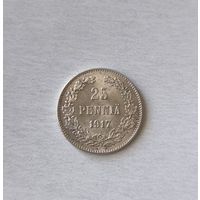 25 пенни 1917 года Финляндия