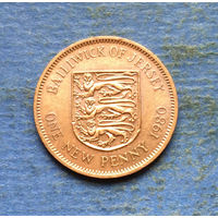 Джерси 1 пенни 1980